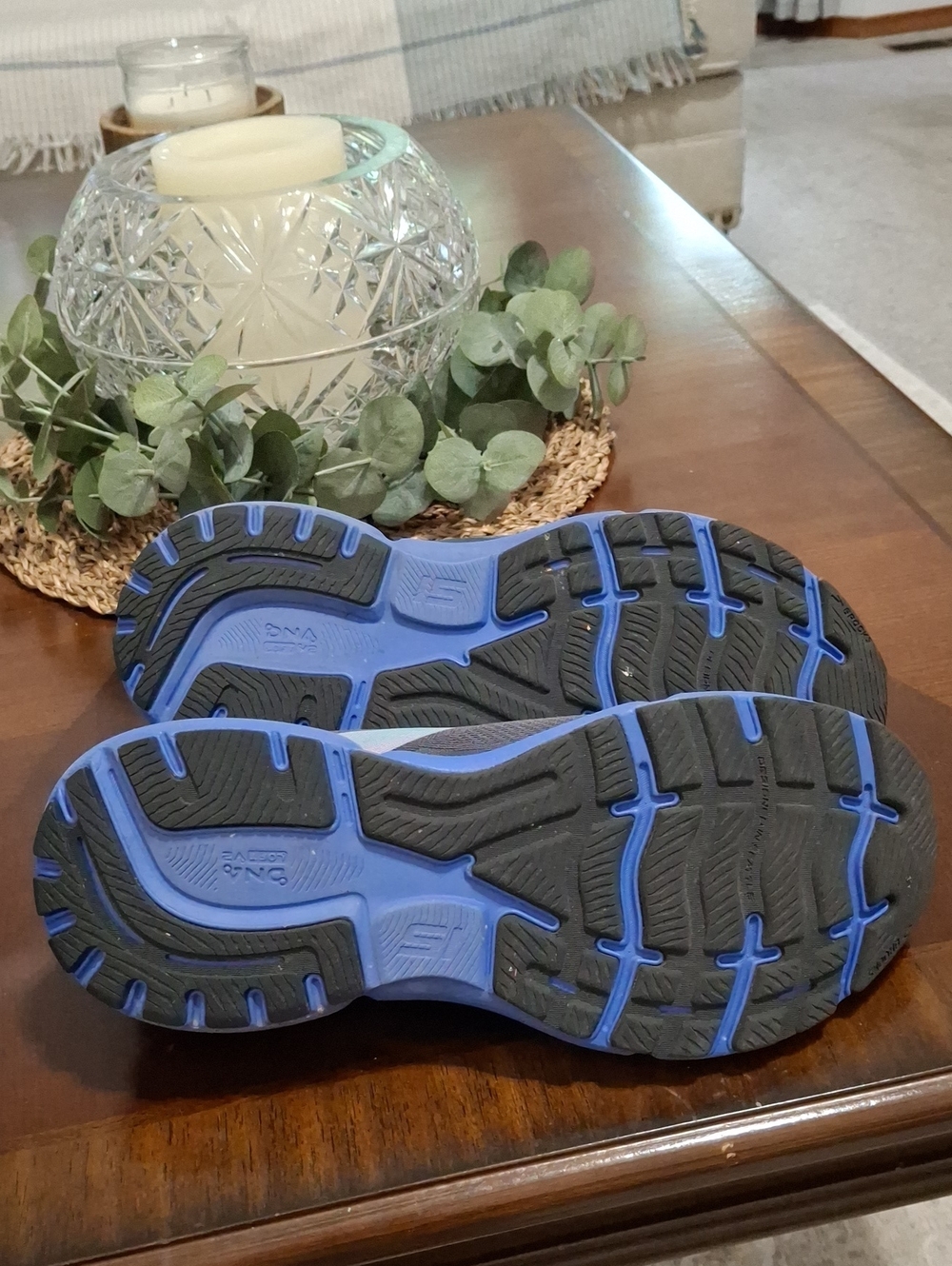 Brooks Women's Black/ Blue /Aruba Ghost 15 Lace Up Running Shoes Sz. 11 Light - Picture 7 of 7